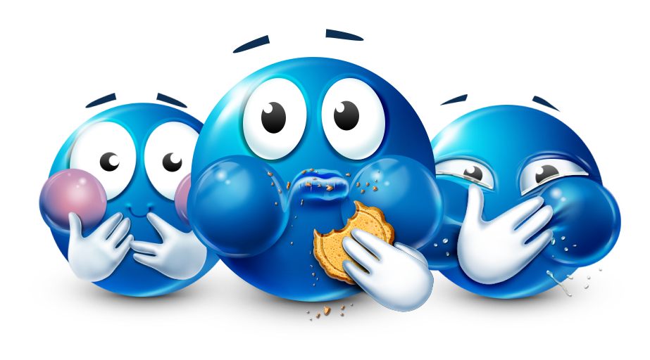 About Blue Emojis By Tanya Mau